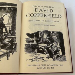 David Copperfield 1948 Hardcover Charles Dickens